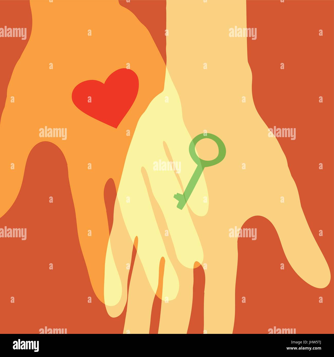 Valentines day gift idea Stock Vector Images - Alamy