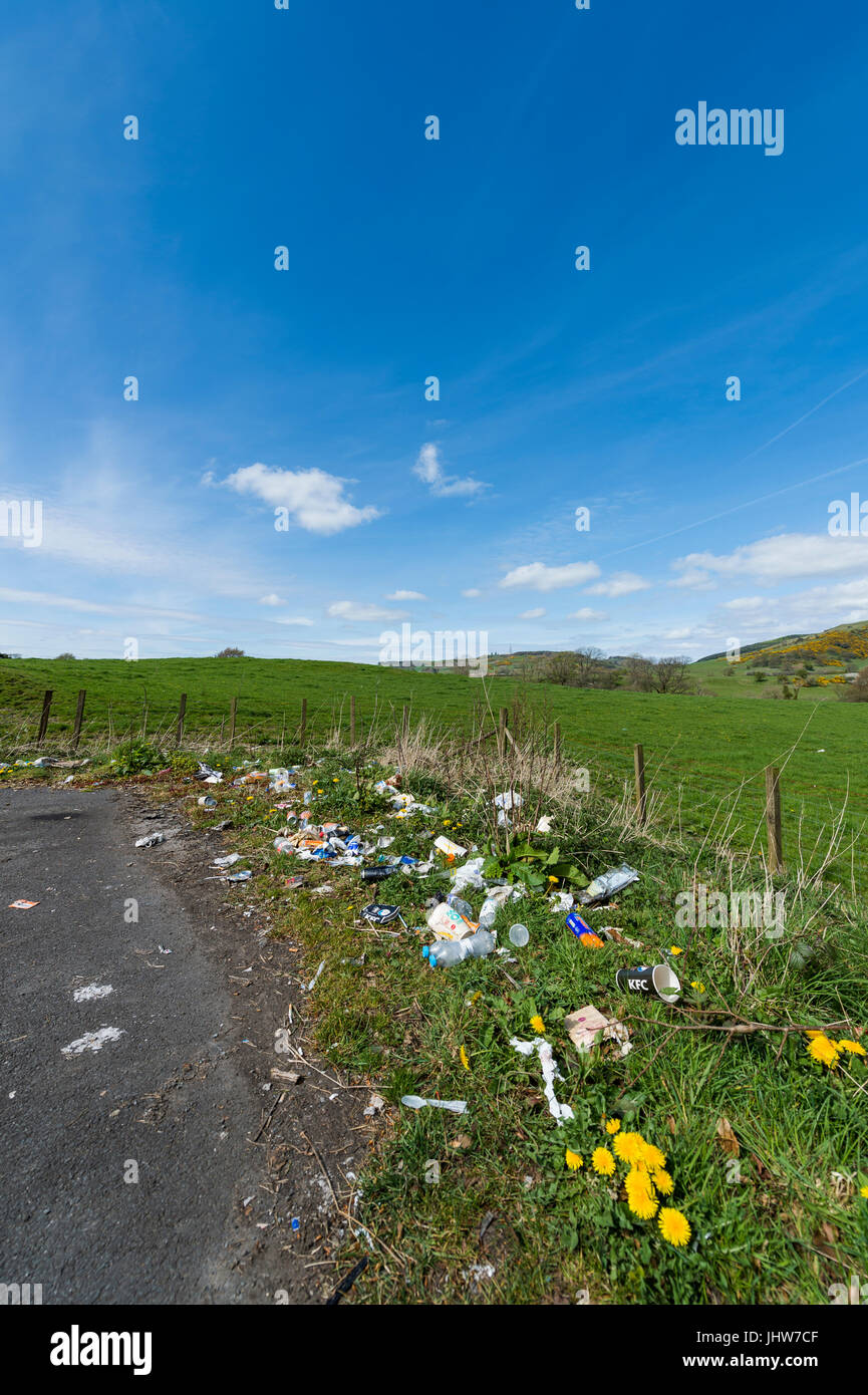 Litter spoil rural hi-res stock photography and images - Alamy