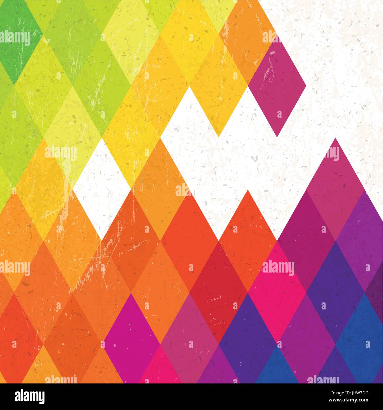 Retro colorful rhombus background, vector Stock Vector Image & Art - Alamy