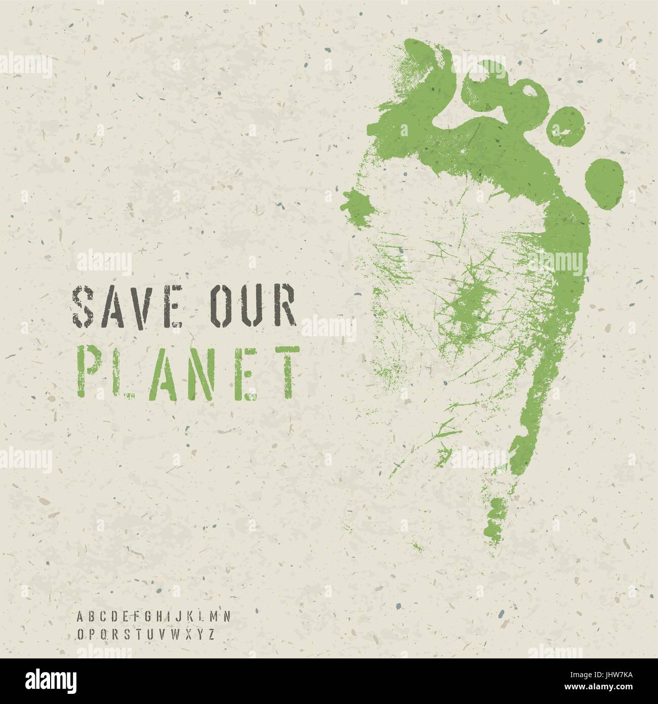 Save our planet poster. Vector, EPS10 Stock Vector Image & Art - Alamy