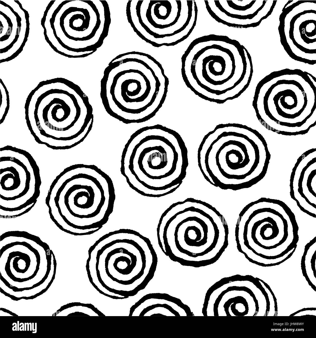 Seamless spiral pattern Stock Vector Image & Art Alamy
