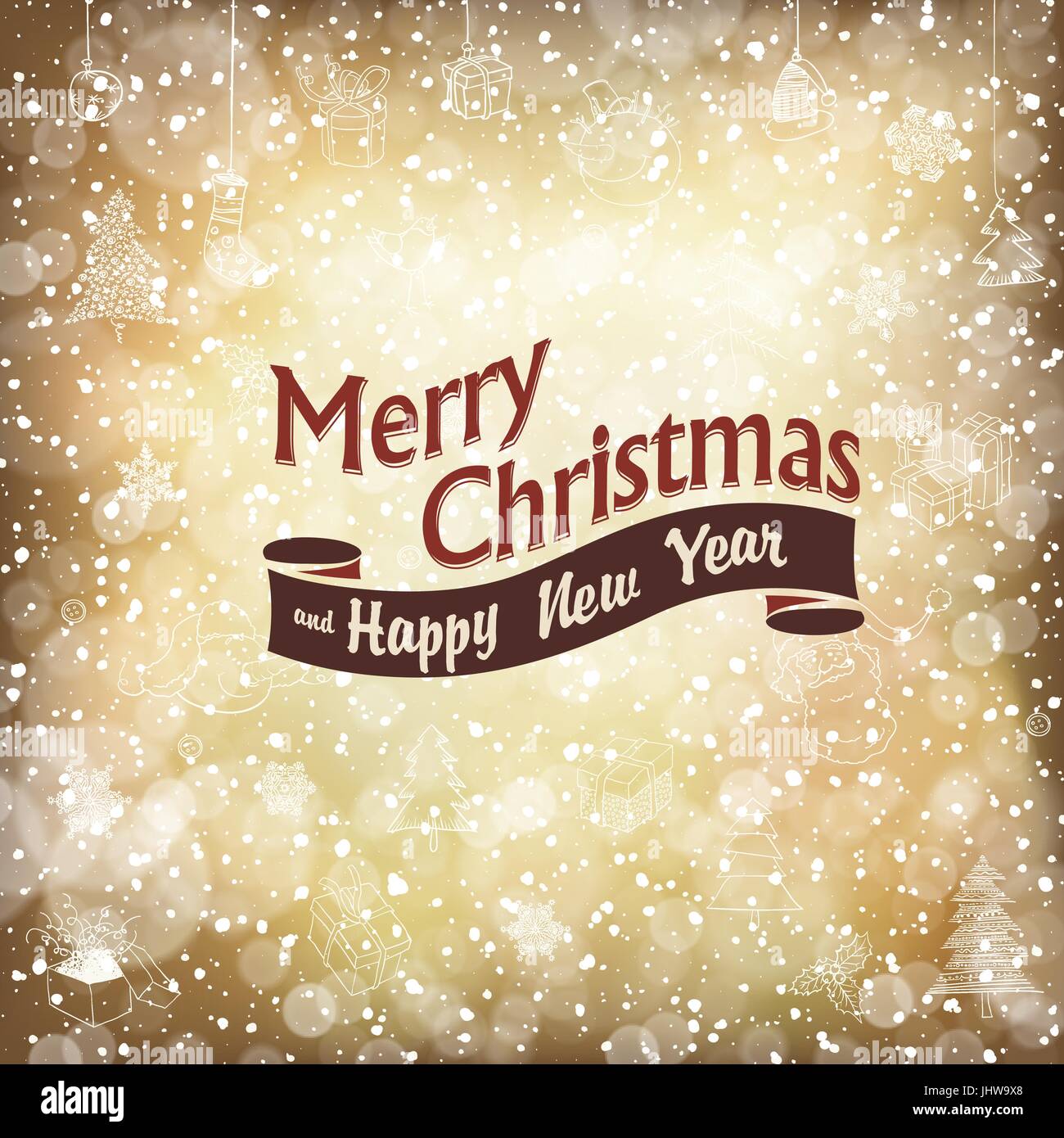 Merry vector vectors hi-res stock photography and images - Alamy