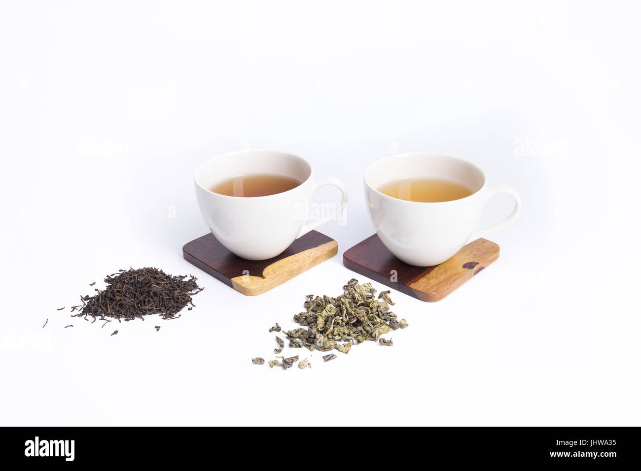 Freshly made cup of tea Stock Photo Alamy