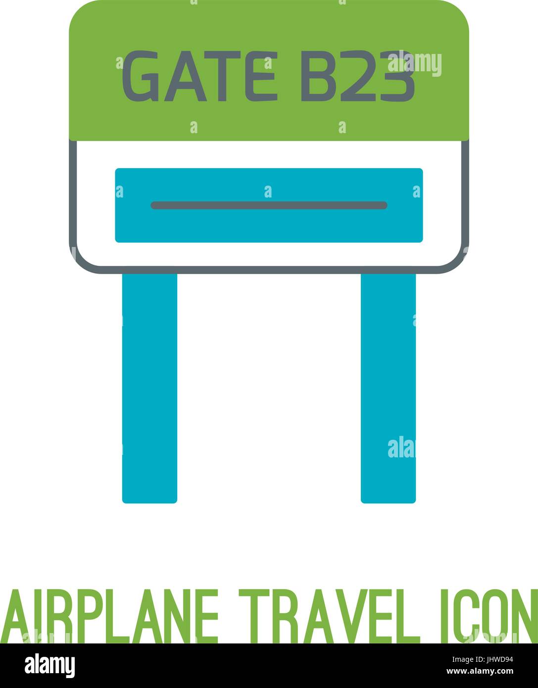 Vector illustration of airplane travel Stock Vector Image & Art Alamy