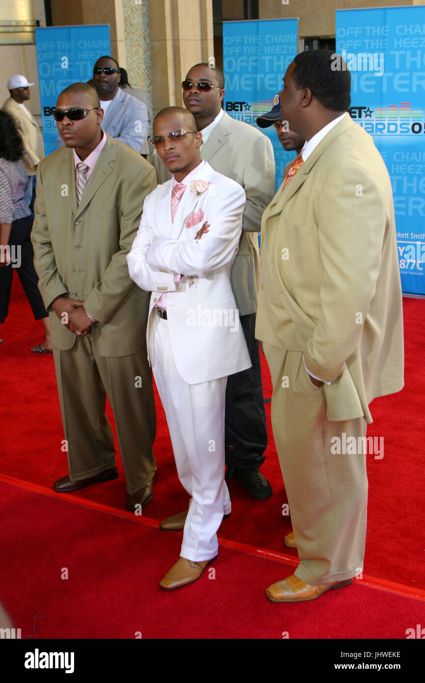 RAP ARTIST T.I. AT 2005 BET AWARDS RED CARPET KODAK THEATRE LOS ANGELES ...