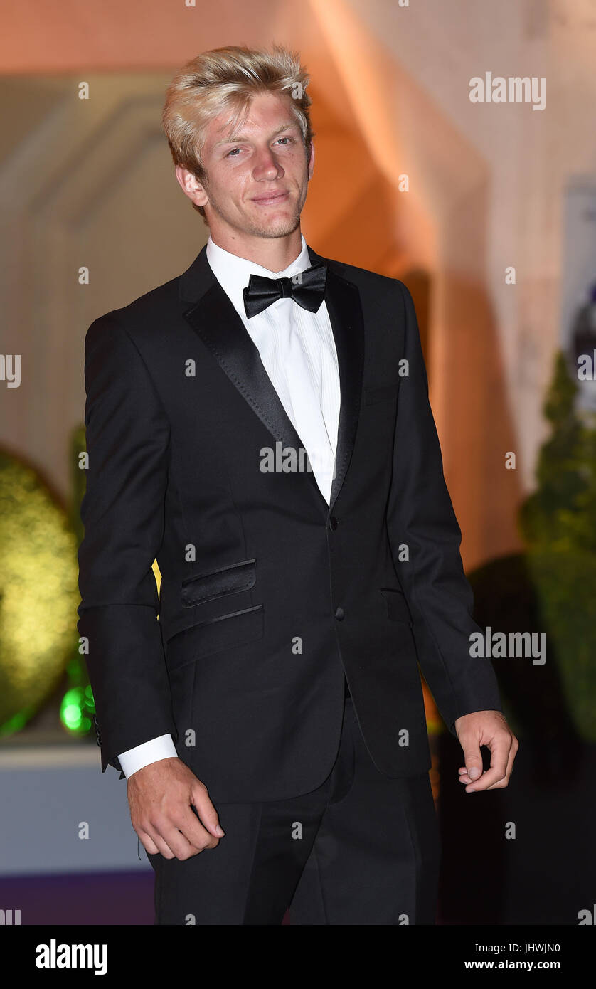 Alejandro davidovich fokina arriving wimbledon champions dinner 2017 hi
