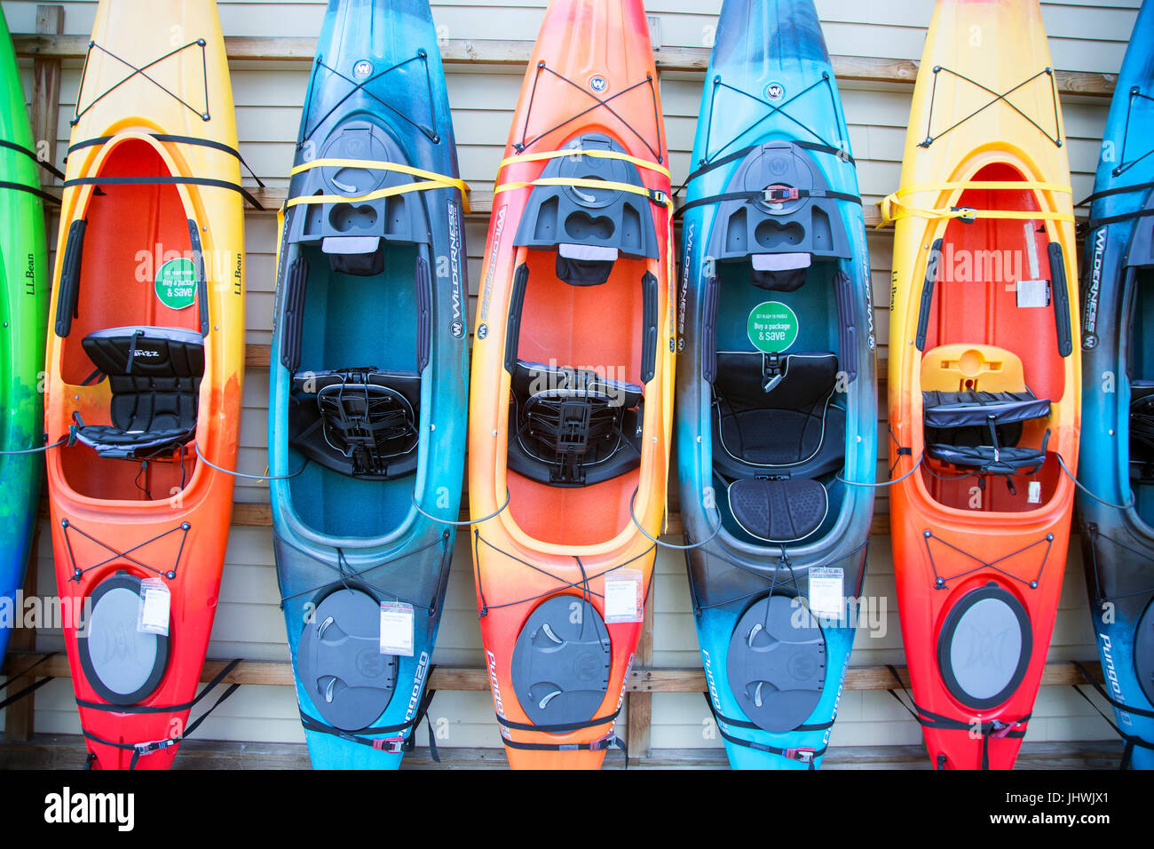 Kayaks For Sale High Resolution Stock Photography and Images - Alamy