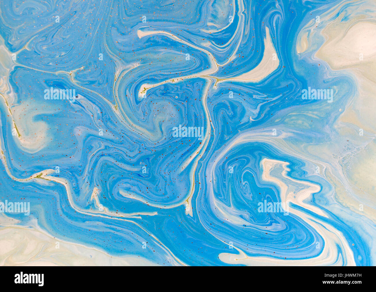 Marbled blue abstract background. Liquid marble pattern Stock Photo - Alamy