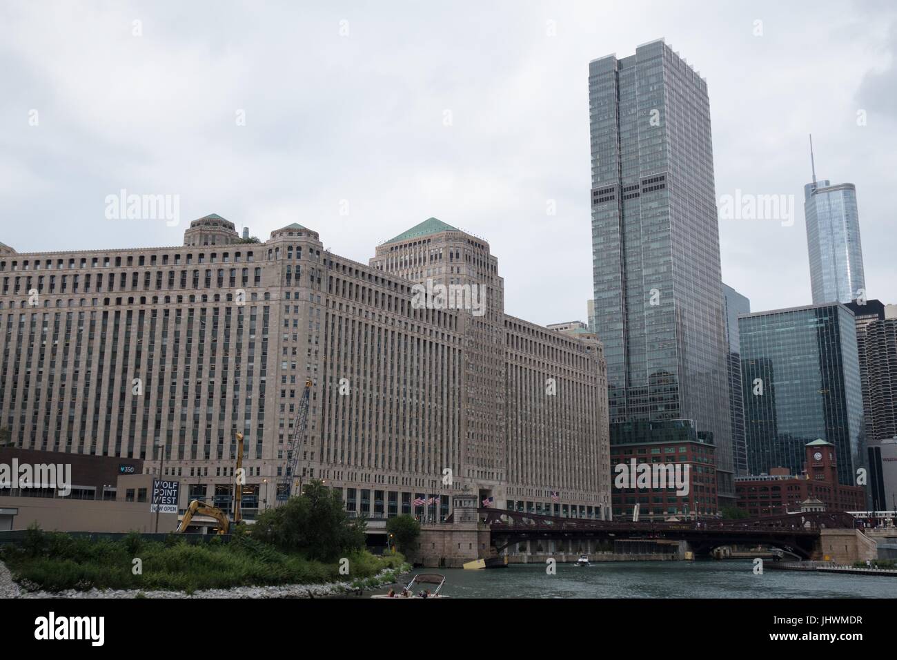 The Merchandise Mart building in Chicago, IL, USA Stock Photo Alamy