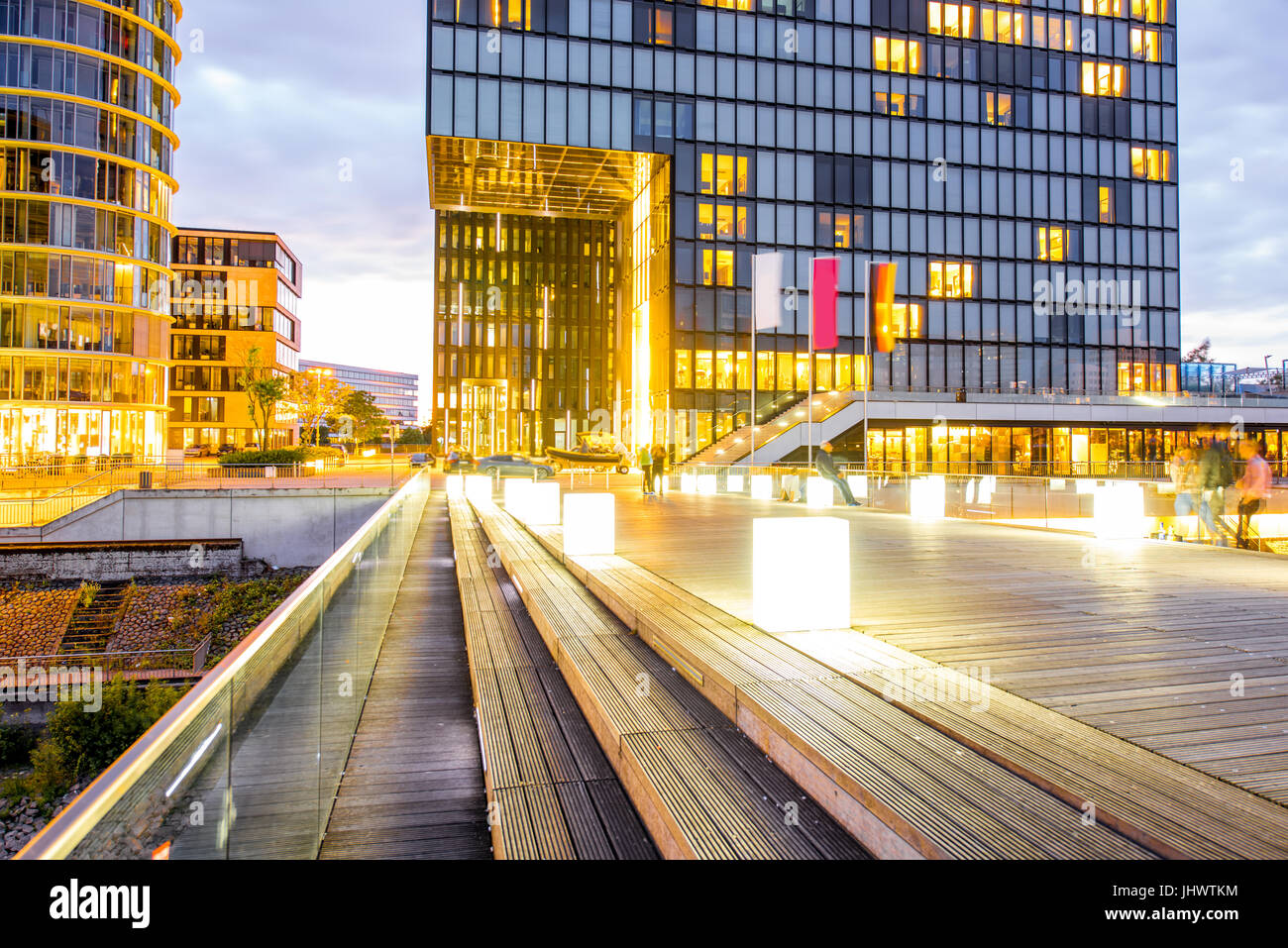 Dusseldorf city in Germany Stock Photo