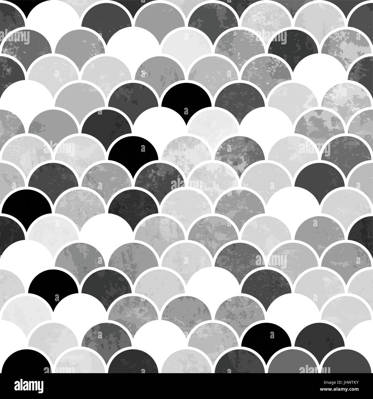 Fish scales monochrome Seamless Pattern Stock Vector Image & Art Alamy