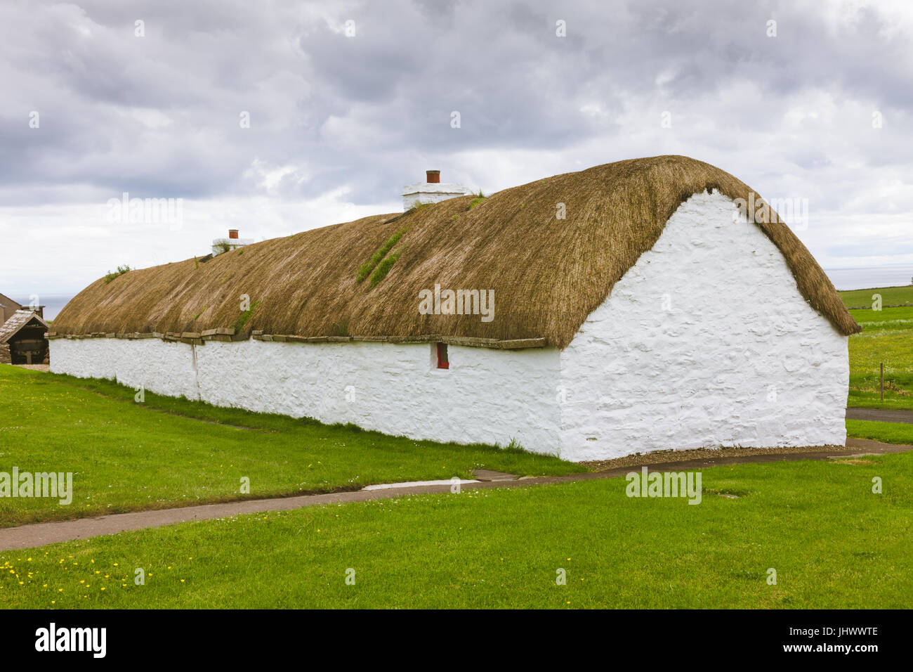 Laidhay Croft Museum, Caithness Scotland UK Stock Photo Alamy
