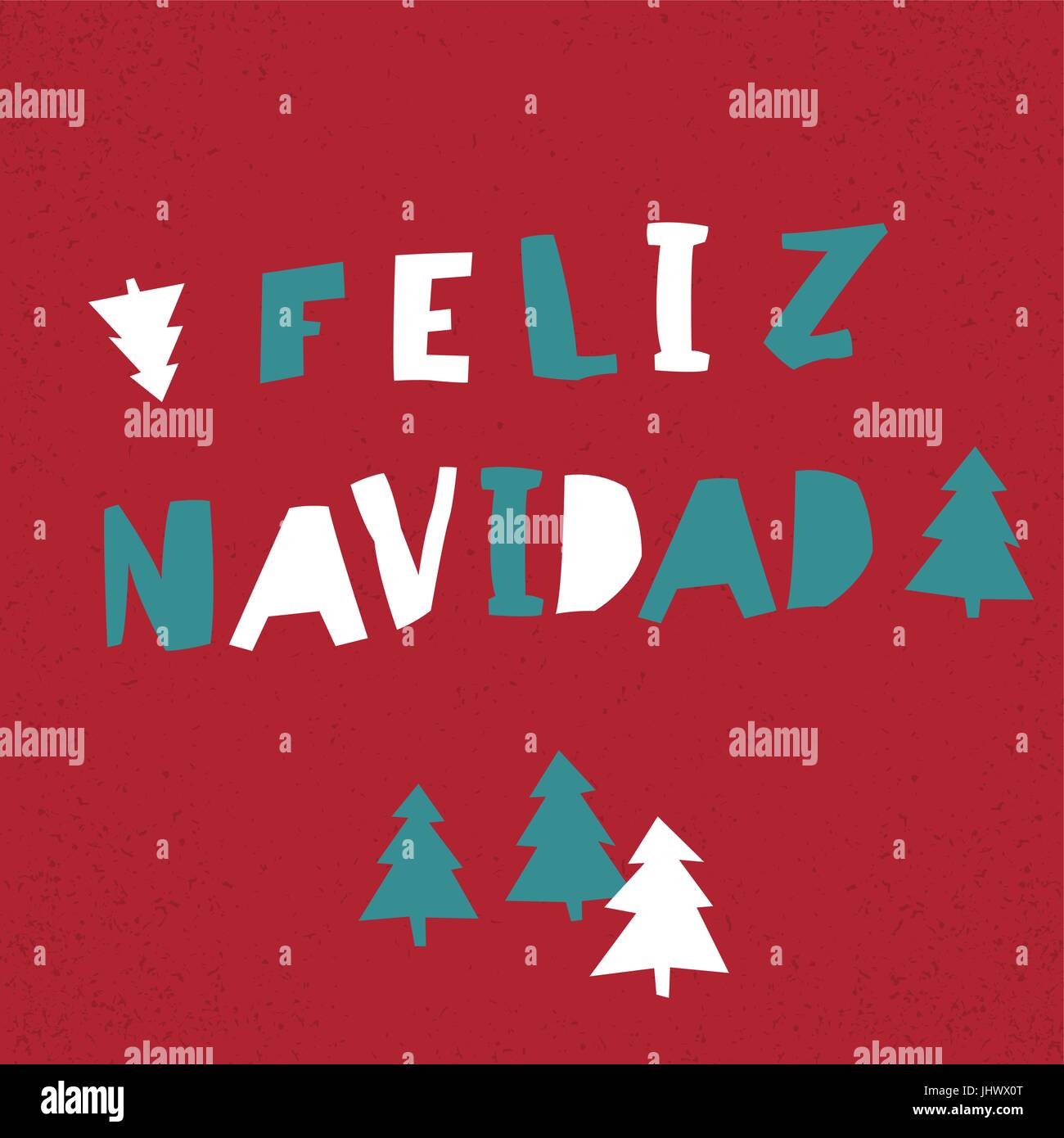 Feliz navidad Stock Vector Images - Alamy