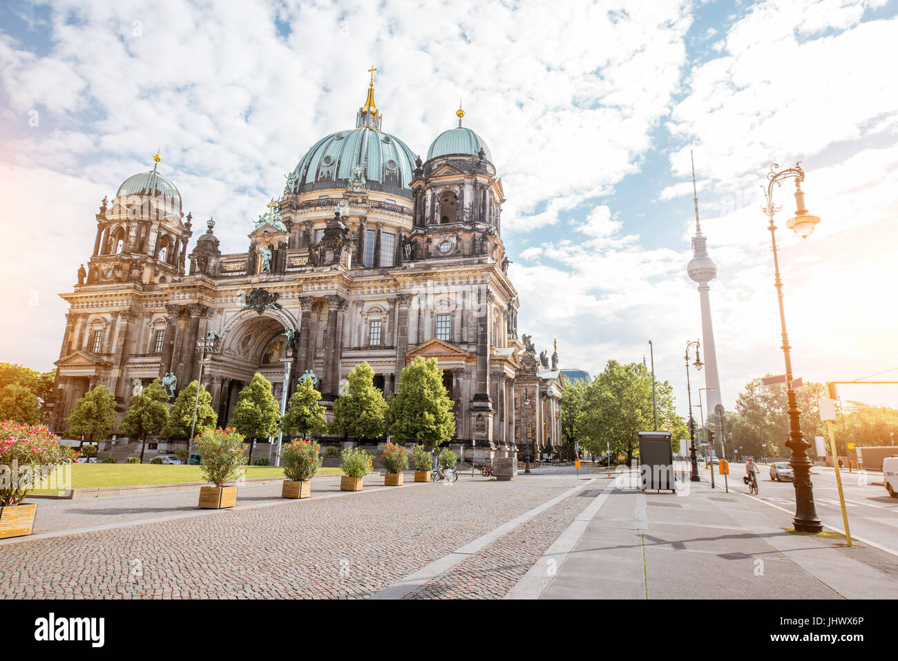Berlin city view Stock Photo - Alamy