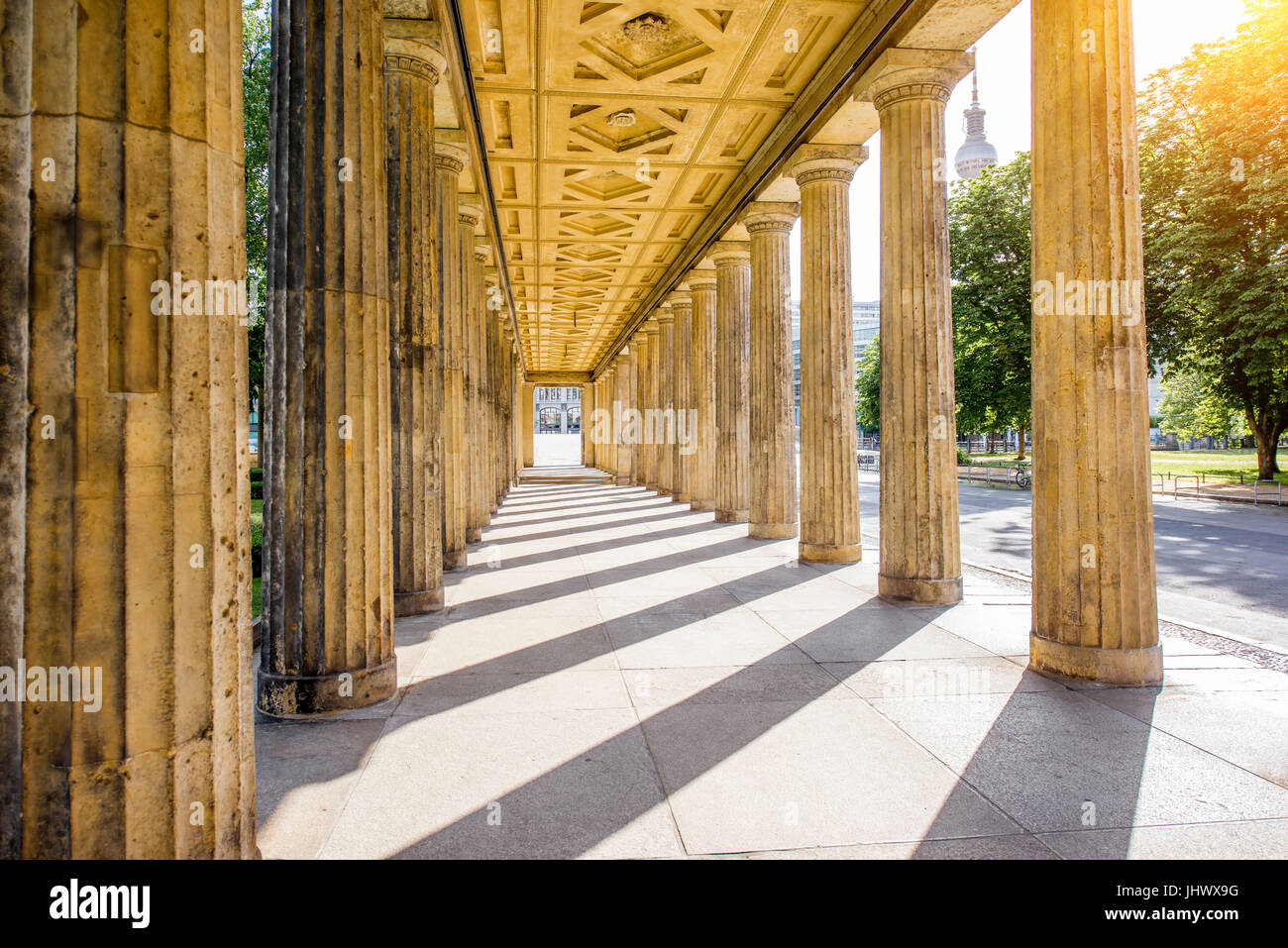 Berlin city view Stock Photo - Alamy