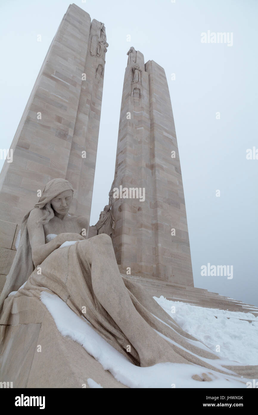 Canadian war memorial vimy hi-res stock photography and images - Alamy