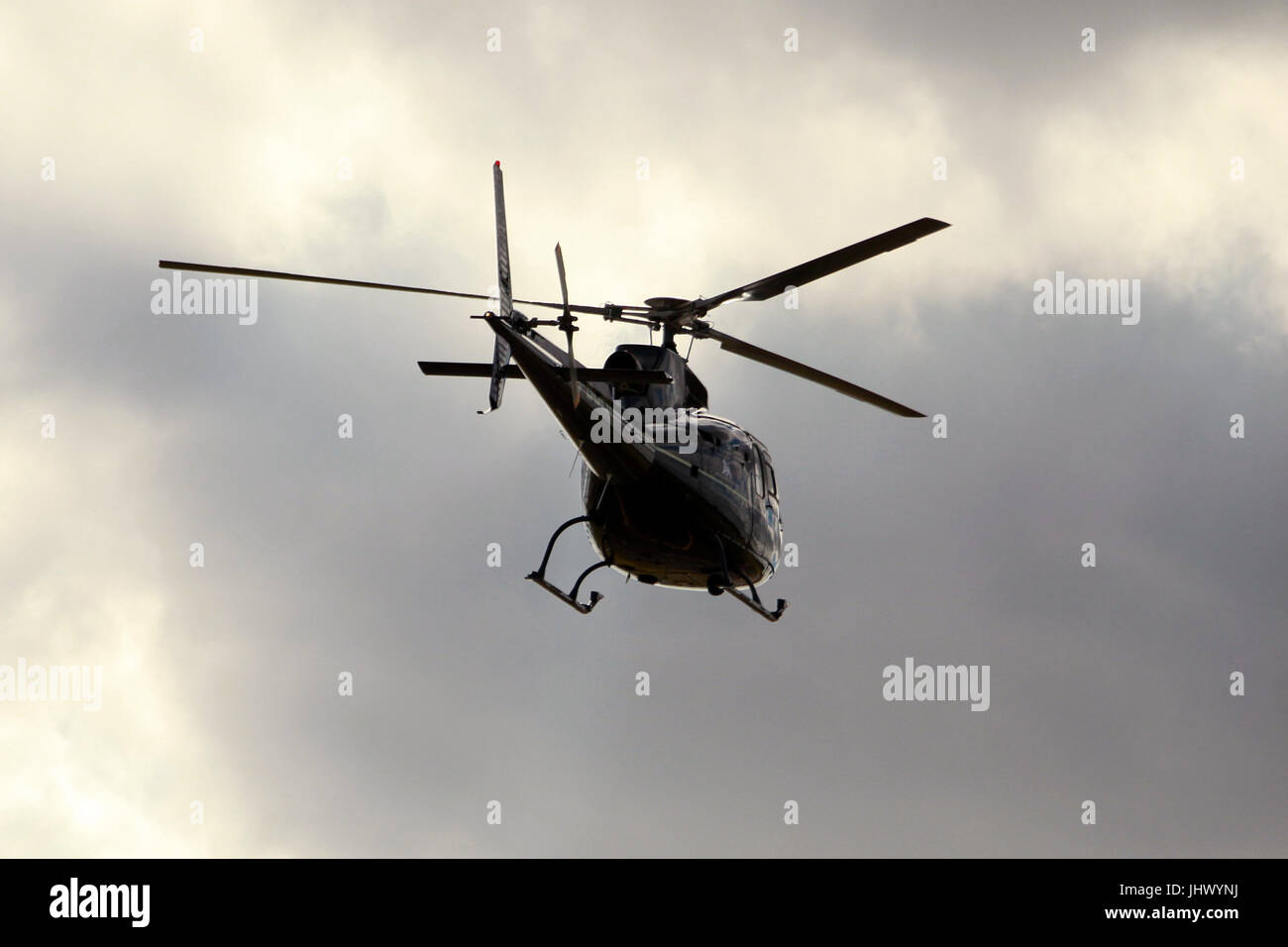 military helicopter, air transport Stock Photo
