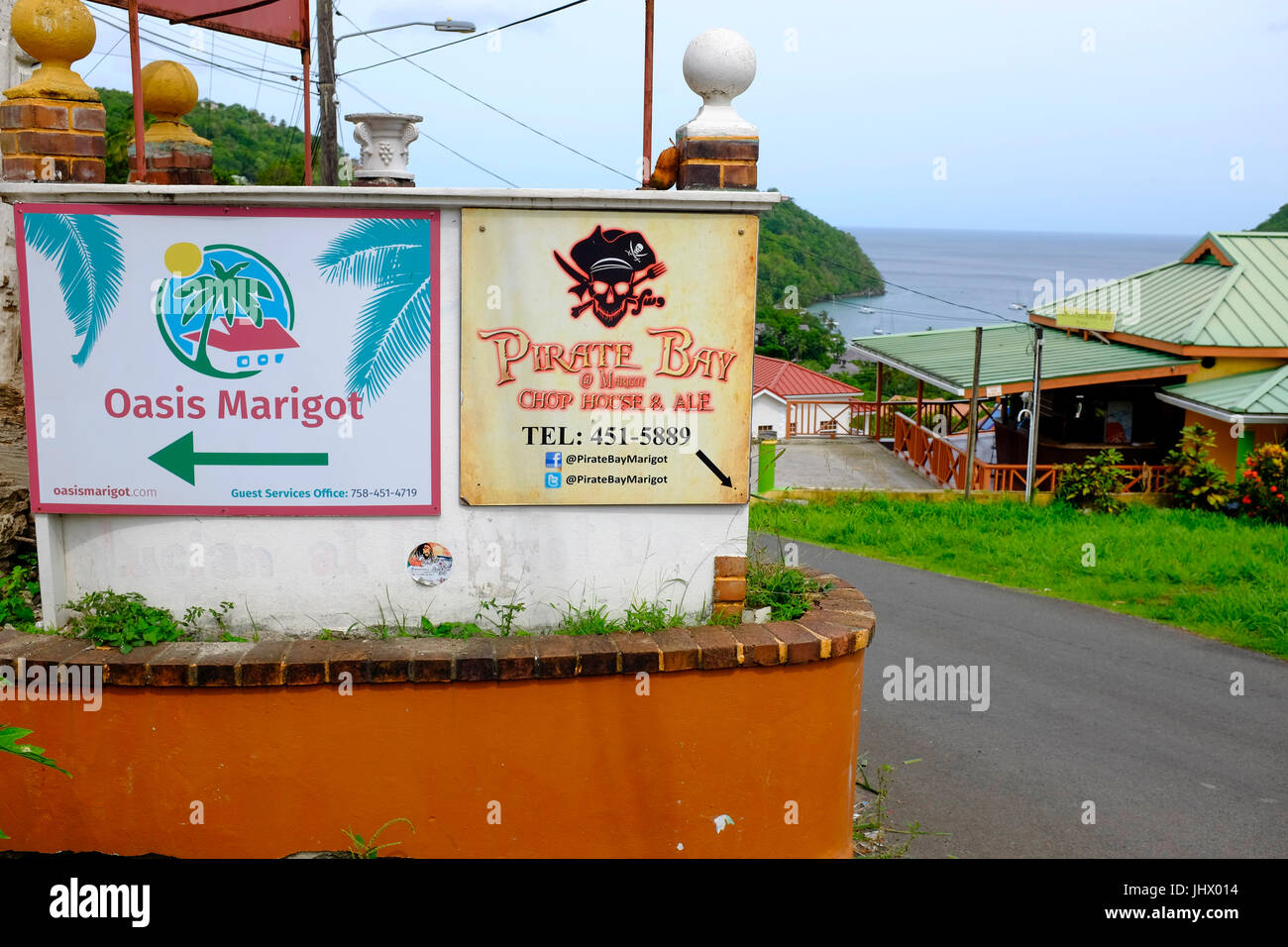 Marigot Bay, St. Lucia, Windward Isles, West Indies, Caribbean Stock ...