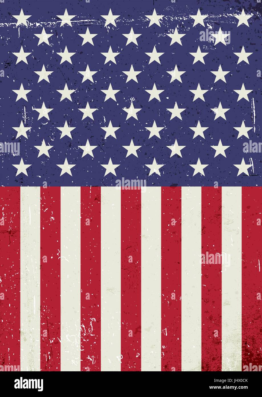 Grunge United States of America flag. Abstract American patriotic  background. Vector grunge illustration, A4 format Stock Vector Image & Art  - Alamy