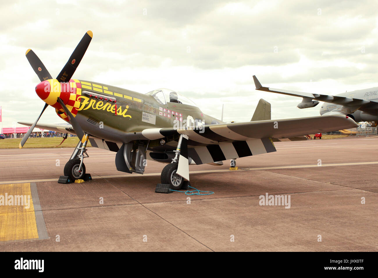 p51 Mustang fighter aircraft Stock Photo