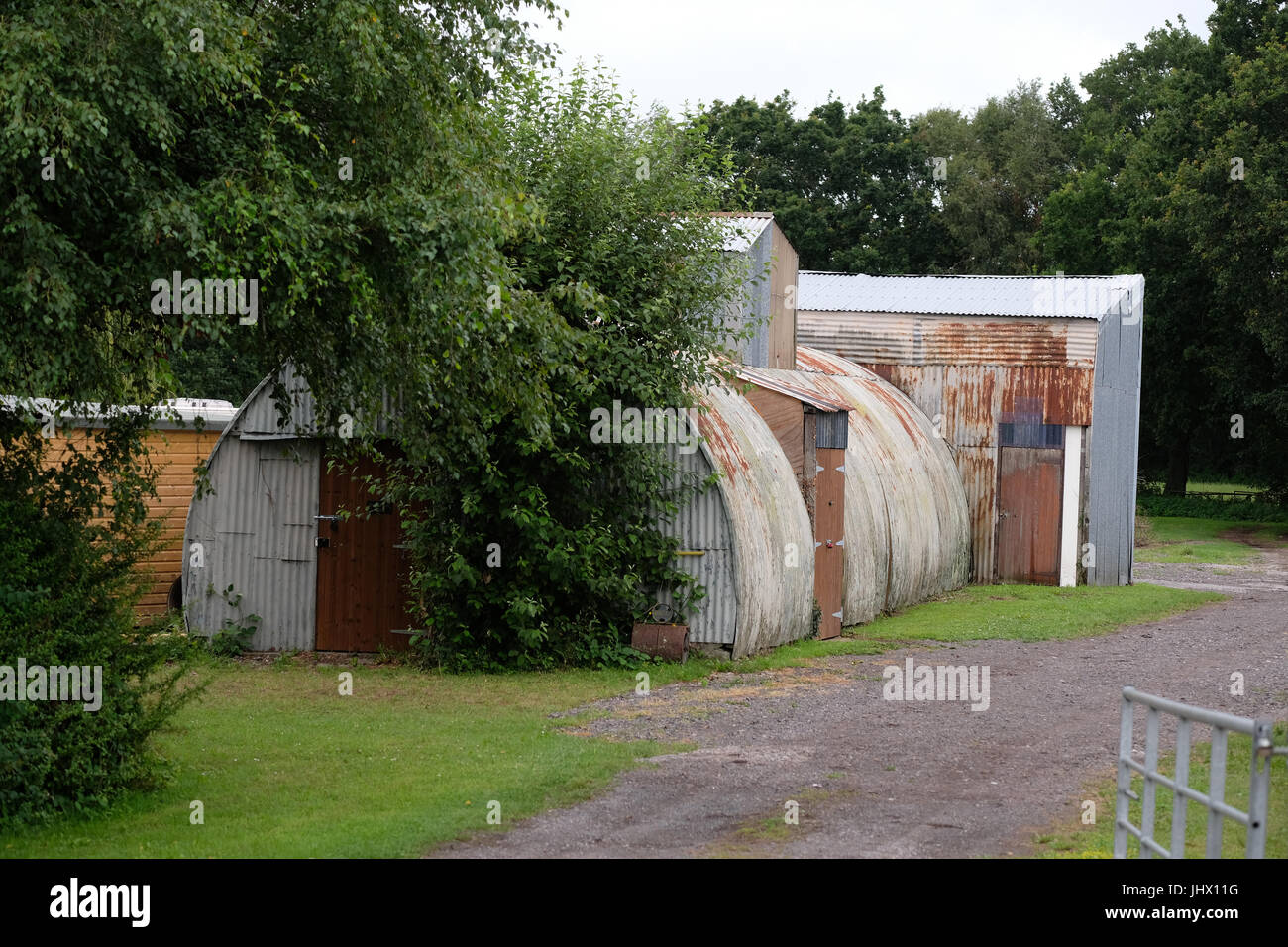 Two nissan huts hi-res stock photography and images - Alamy