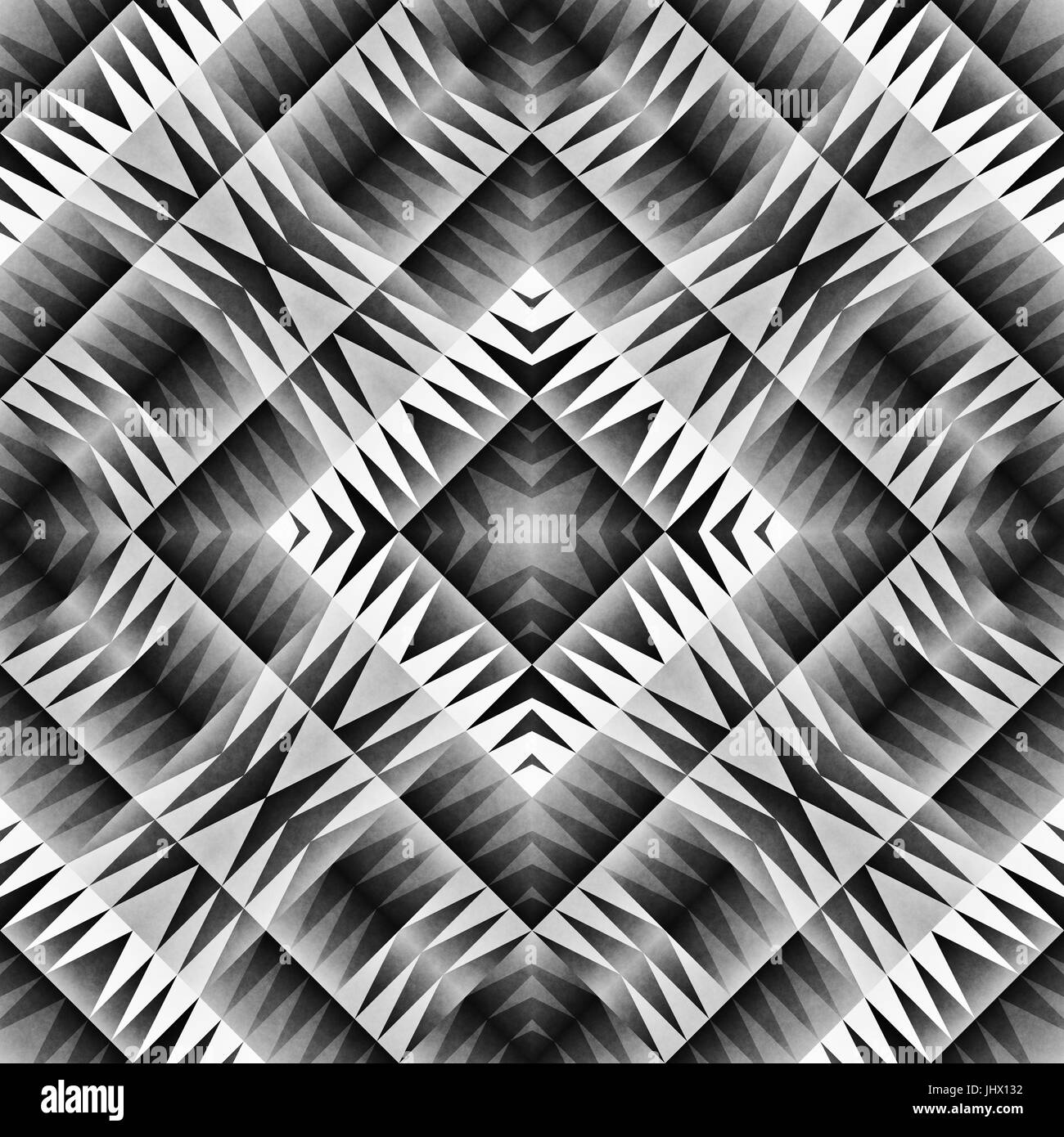 Aztec seamless tribal pattern Black and White Stock Photos & Images - Alamy
