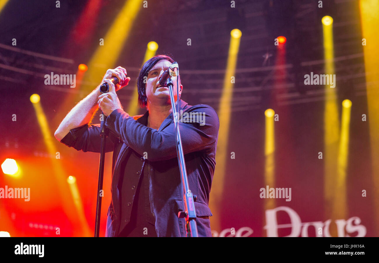 KIEV, UKRAINE JUNE 29, 2017 Popular Canadian post grunge rock band