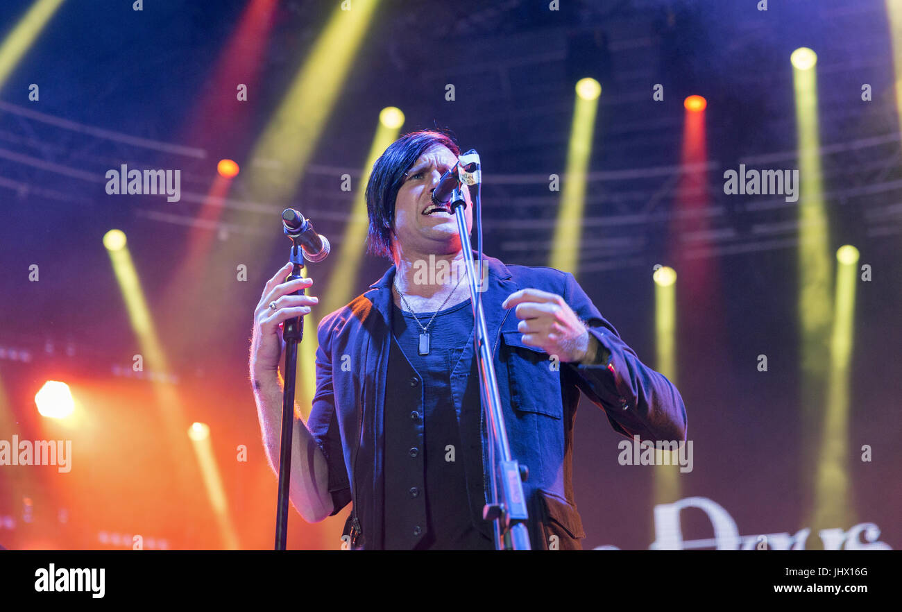 KIEV, UKRAINE JUNE 29, 2017 Popular Canadian post grunge rock band