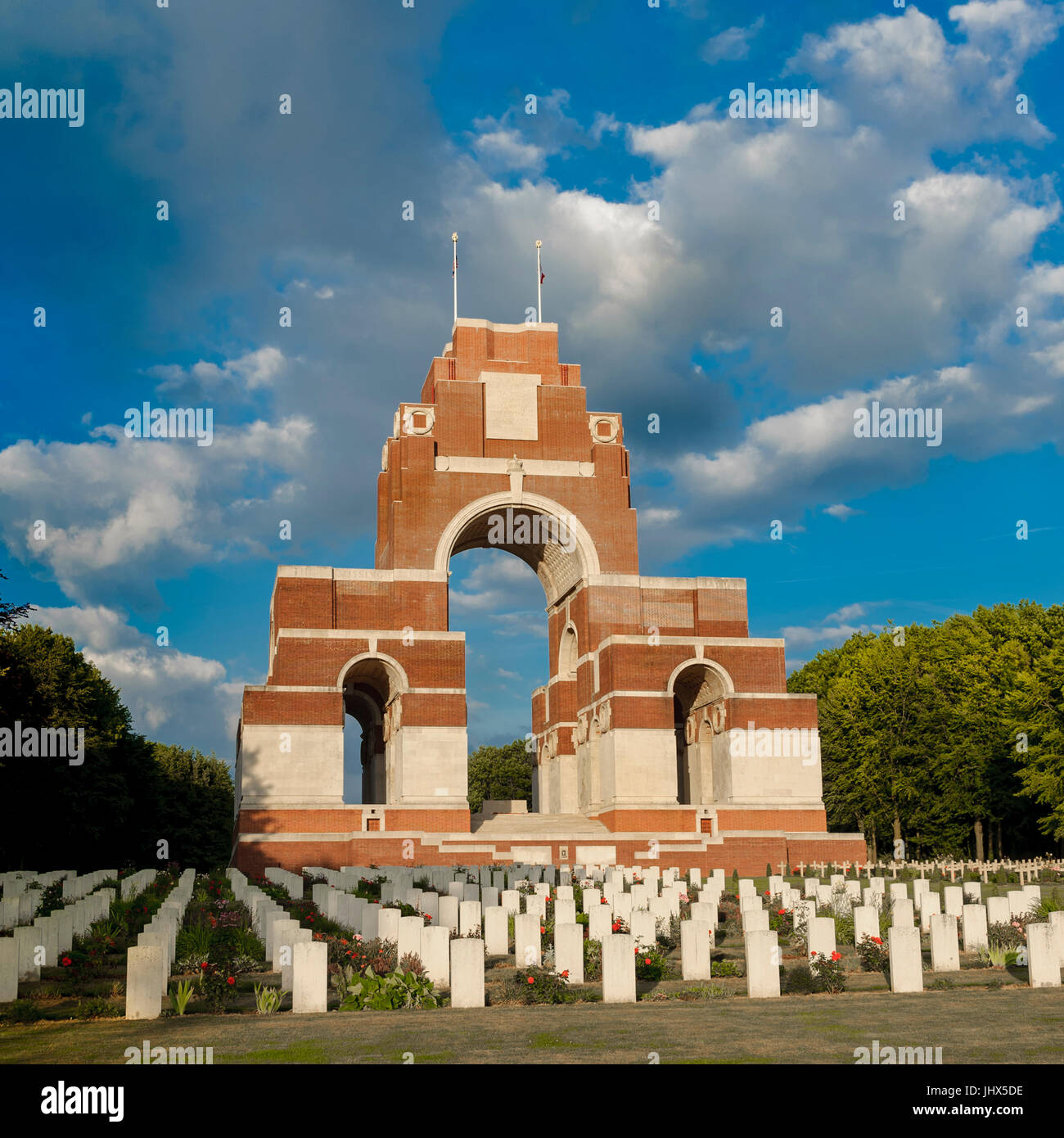 France Somme The Thiepval Memorial The Memorial Dedicated To The 