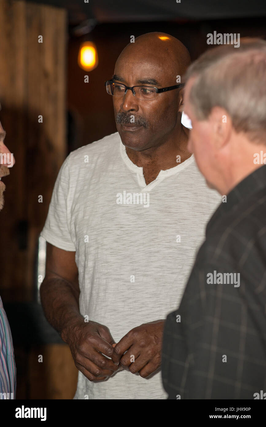 King Of Prussia, USA. 15th July, 2017. former Philadelphia Eagles football player Mike Quick at Kendall's Crusade fundraising event on July 15, 2017 Credit: Kelleher Photography/Alamy Live News Stock Photo