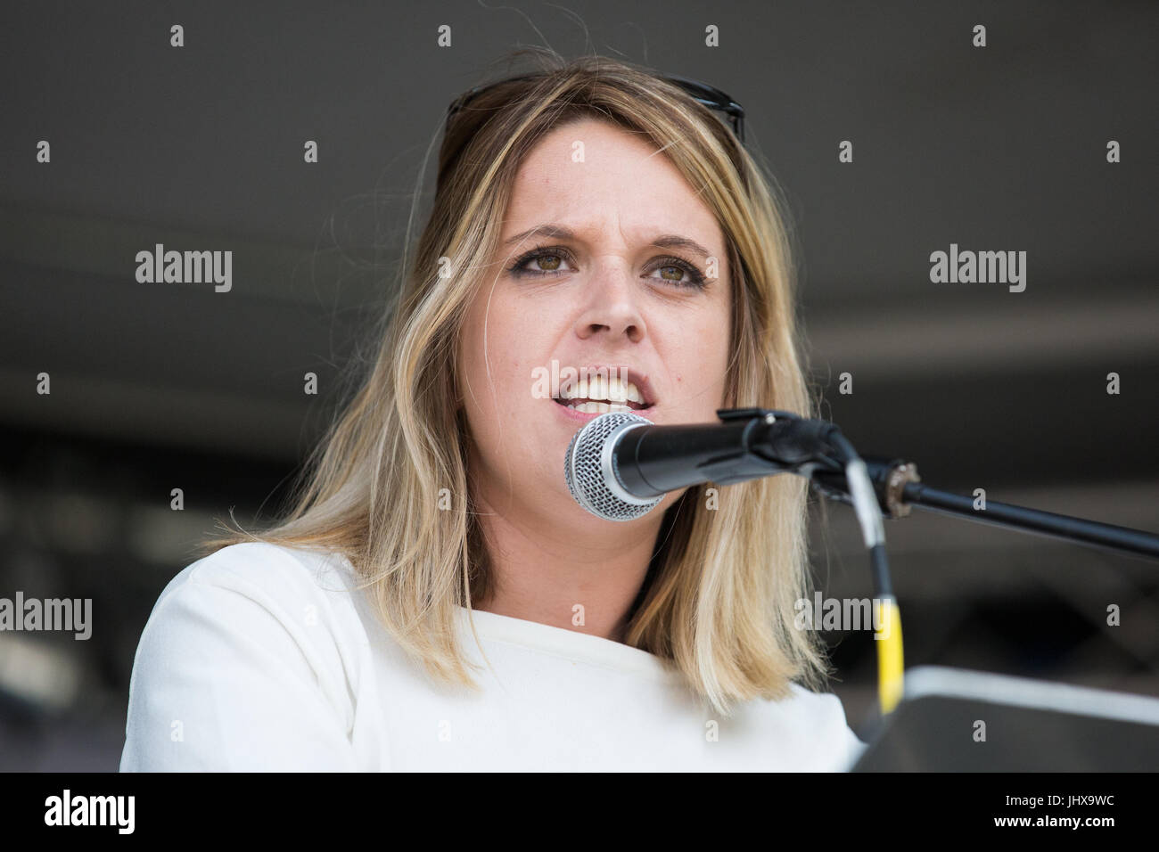 London, UK. 16th July, 2017. Laura Smith, Labour MP for Crewe and