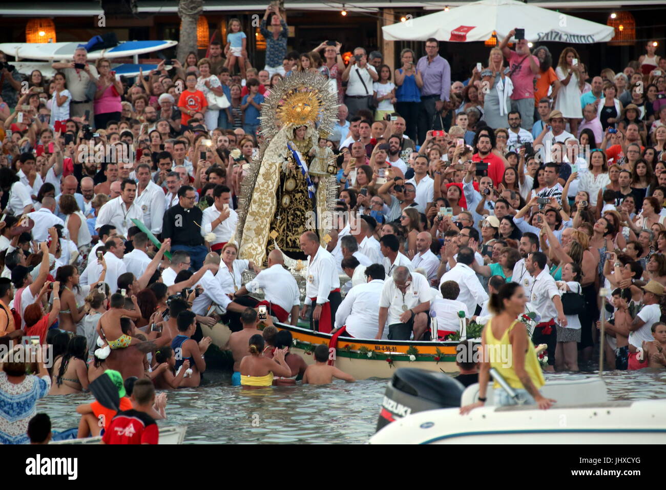 Virgen del carmen 2017 hi-res stock photography and images - Alamy