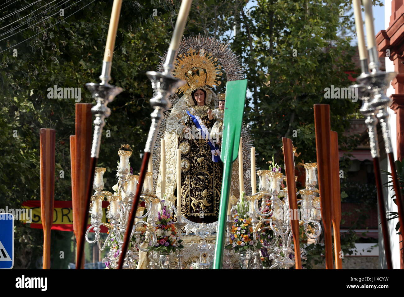 Virgen del carmen 2017 hi-res stock photography and images - Alamy