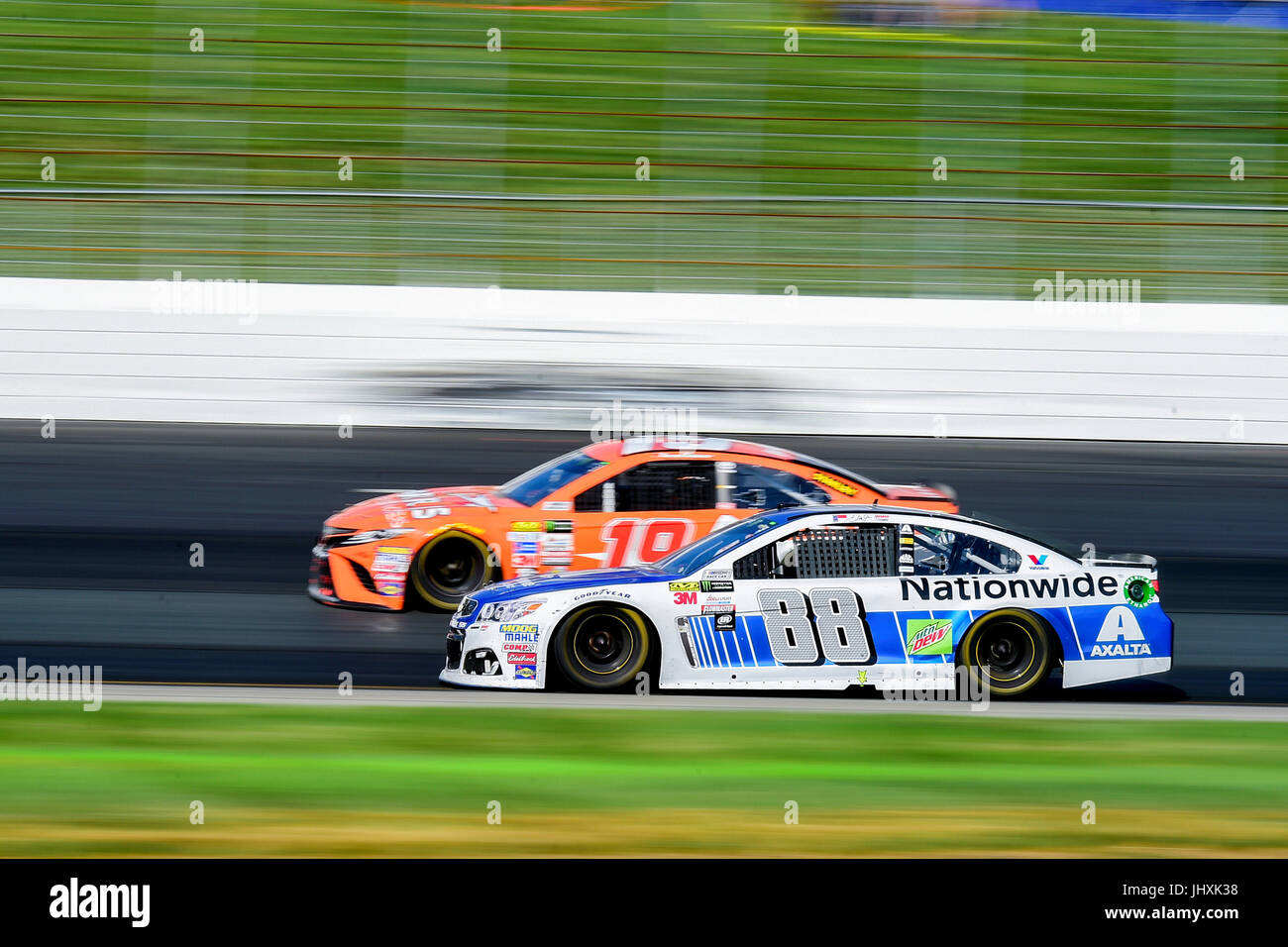Loudon, New Hampshire, USA. 16th July, 2017. Dale Earnhardt Jr