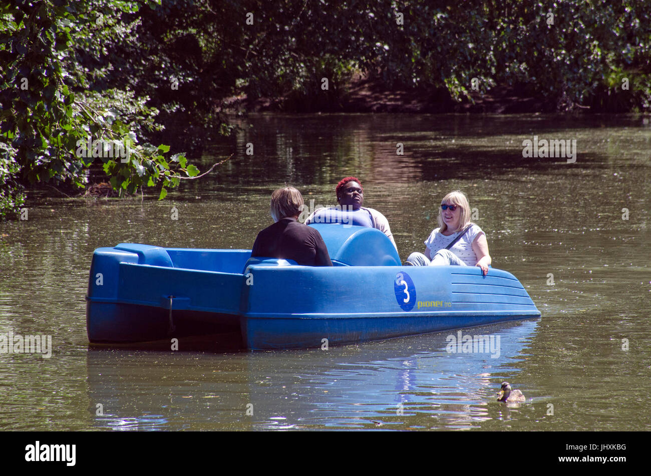 Battersea Park Boats High Resolution Stock Photography and Images Alamy