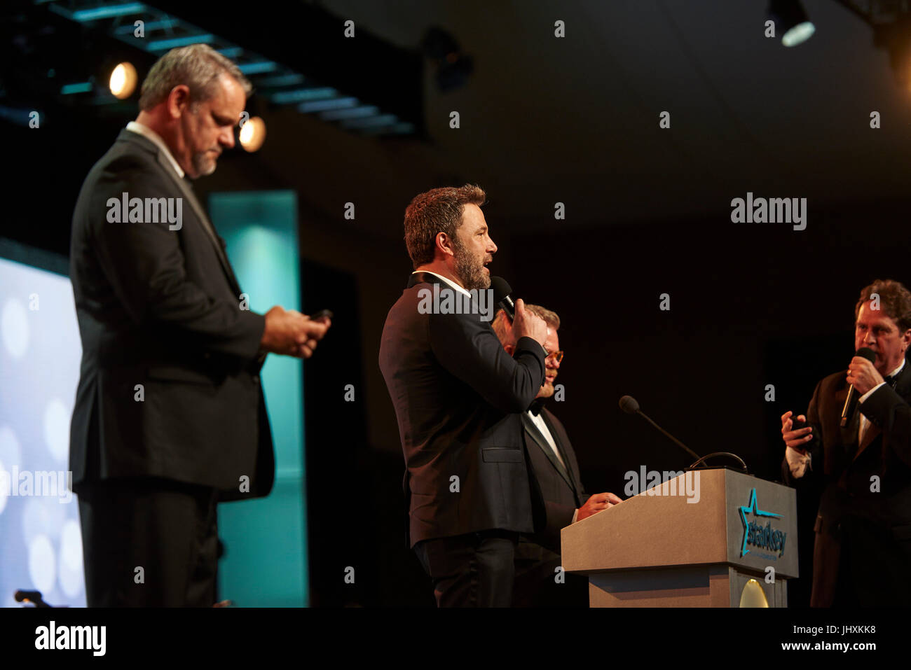 ST. PAUL, MN JULY 16 Ben Affleck receives a Humanitarian of the Year