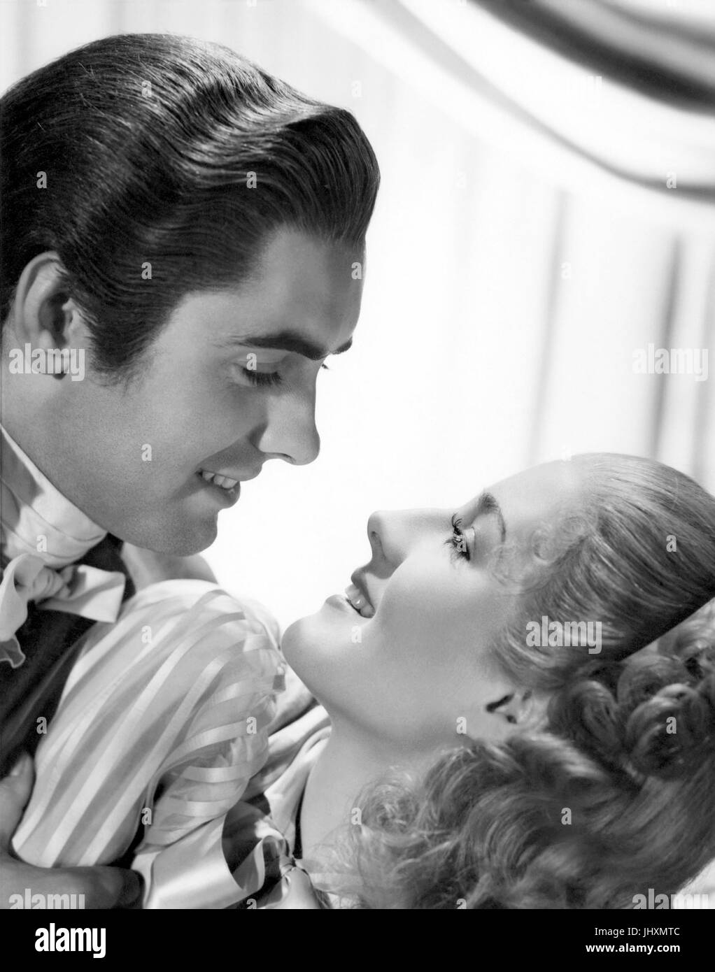 MARIE ANTOINETTE 1938 MGM film with Norma Shearer and Tyrone Power Stock Photo