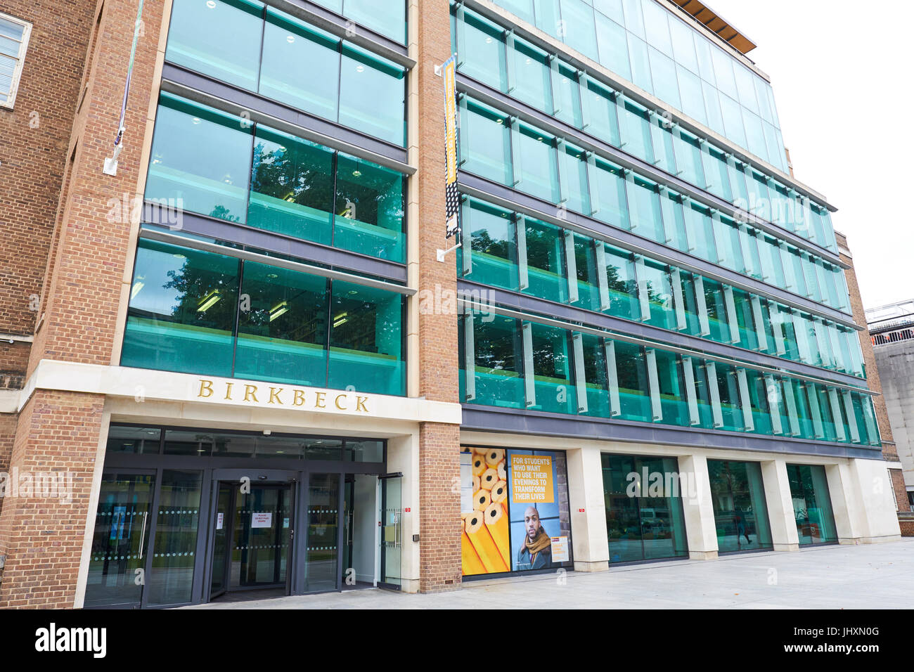 Birkbeck College, University Of London, Malet Street, Bloomsbury, London, UK Stock Photo