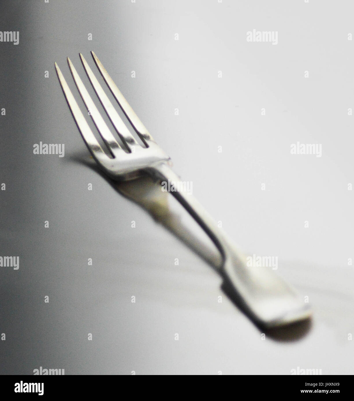 Forks, silverwave, stainless steel Stock Photo