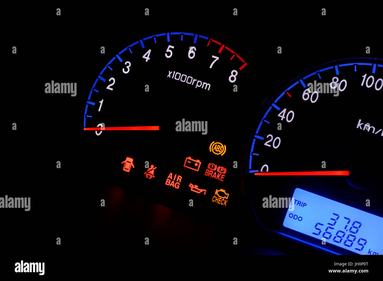 Car instrument panel Stock Photo Alamy