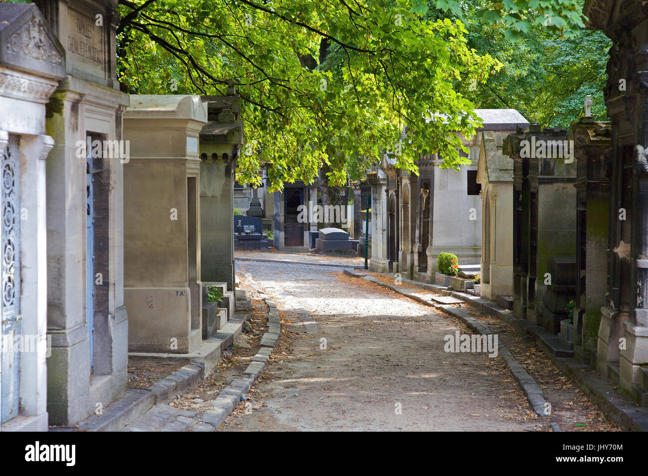 Cemetery Pere Lachaise, Paris, France - Cemetery Pere Lachaise, Paris, France, Friedhof Pere Lachaise, Frankreich - Cemetery Pere Lachaise Stock Photo