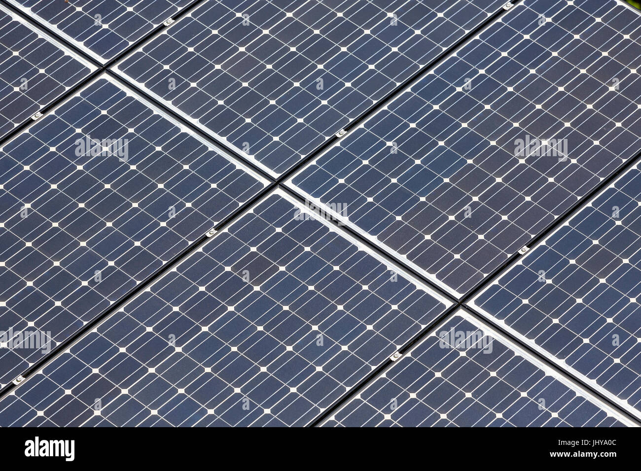 Solar module - Solar panel, Solarmodul - Solar panel Stock Photo