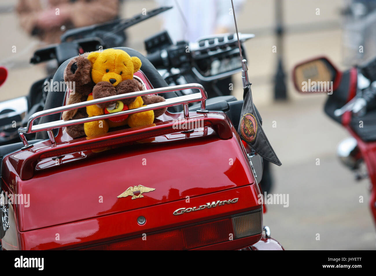 Honda Goldwing motorcycles at the Scarborough Light Parade, North