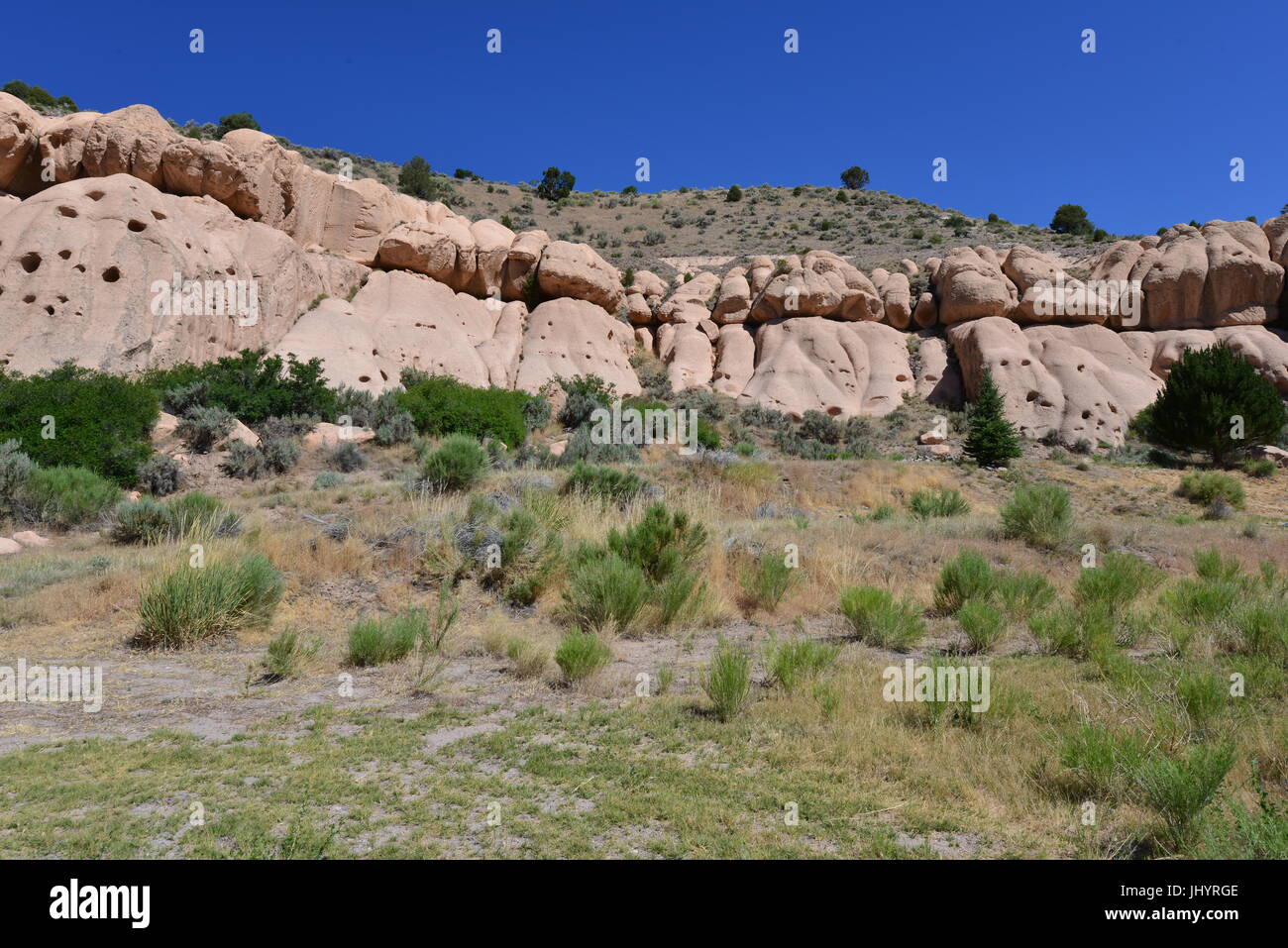 Neveda Rocls Rocks at Spring Valley National Park in Nevada Stock Photo - Alamy