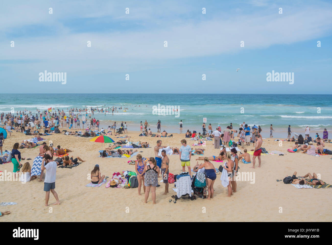 manly beach Sydney Australia Stock Photo