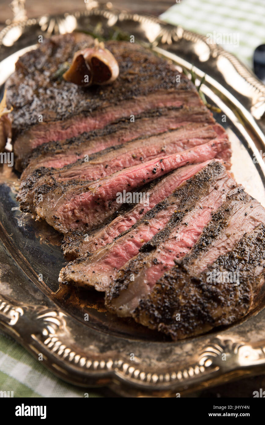 Flank Steak Stock Photos & Flank Steak Stock Images Alamy