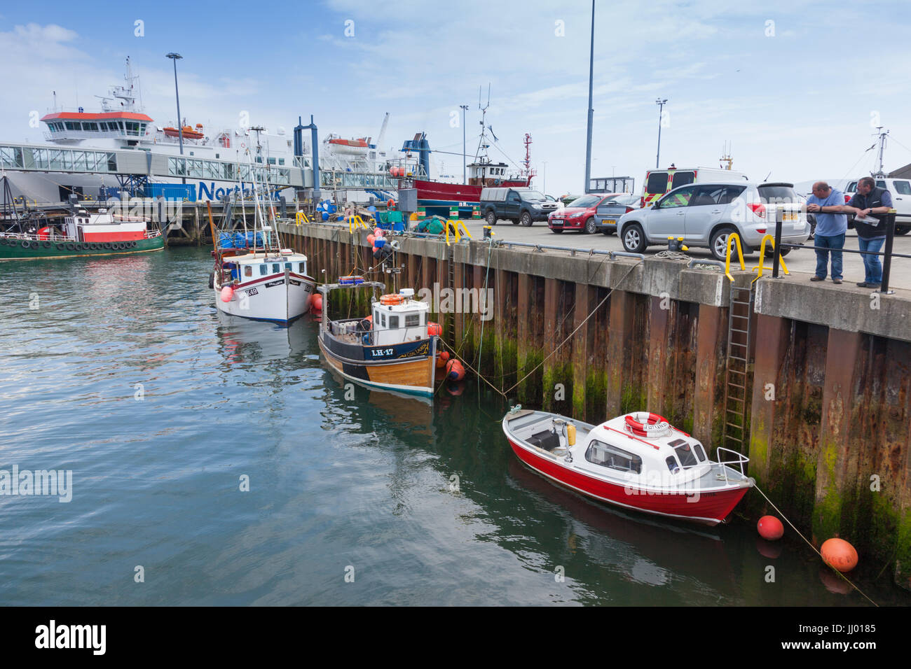 View of the harbour, Stromness, Orkney Scotland UK Stock Photo