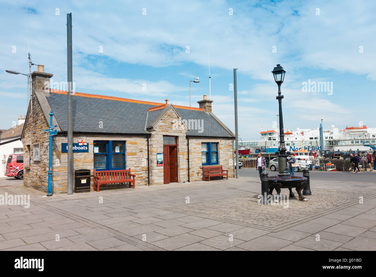 Stromness, town centre, Orkney, Scotland UK Stock Photo