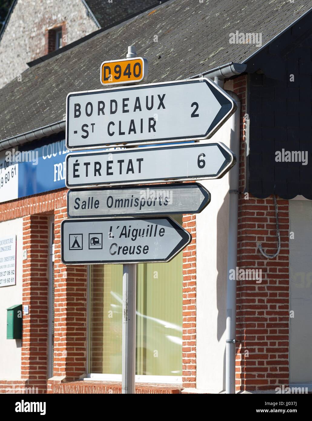 French street signs Stock Photo Alamy