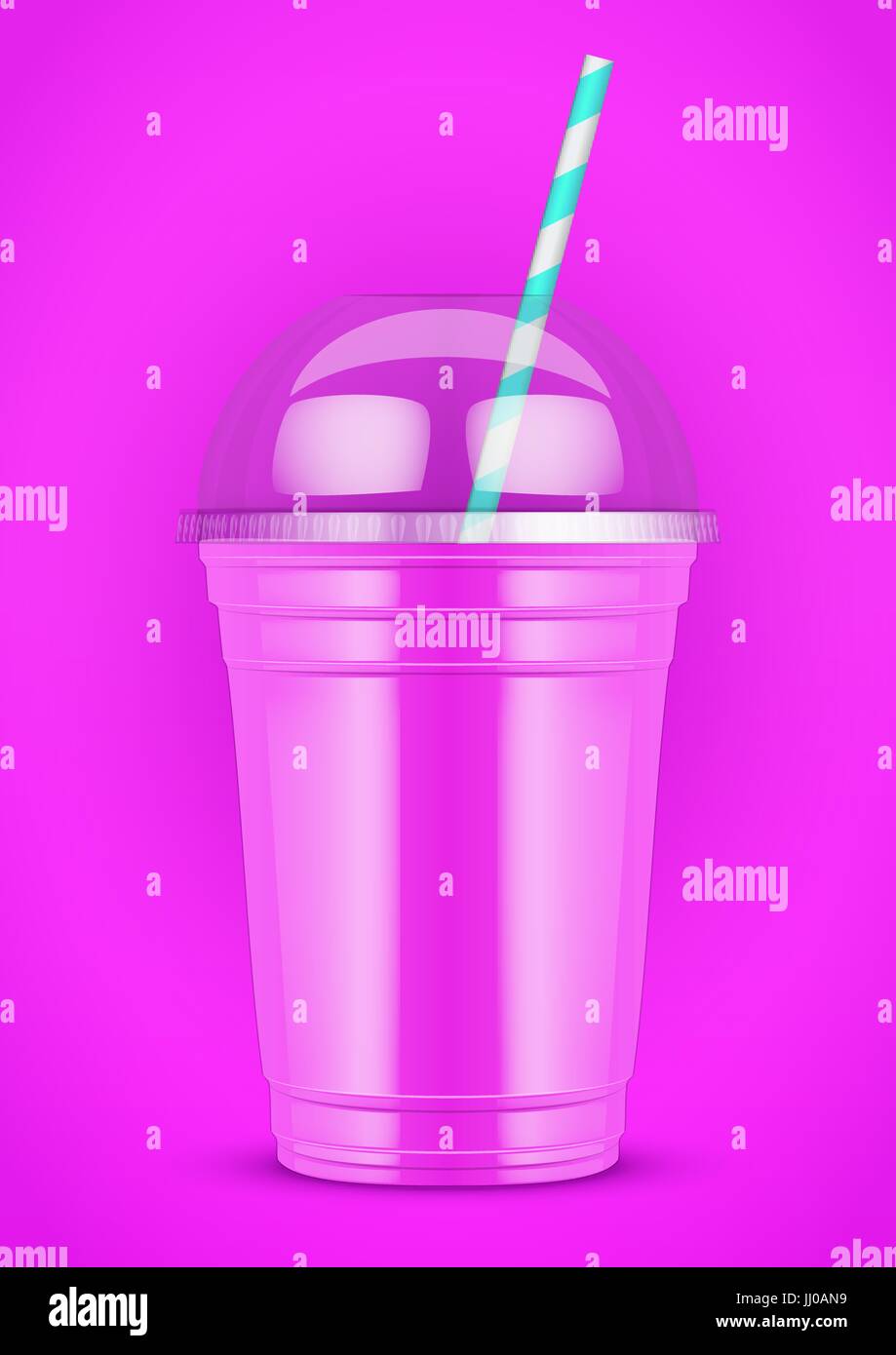 https://c8.alamy.com/comp/JJ0AN9/plastic-cup-with-smoothie-and-tube-JJ0AN9.jpg